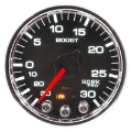 Picture of Autometer Spek-Pro Gauge Vac-Boost 2 1-16in 30Inhg-30psi Stepper Motor W-Peak & Warn Black-Chrome