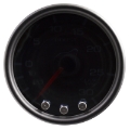 Picture of Autometer Spek-Pro Gauge Vac-Boost 2 1-16in 30Inhg-30psi Stepper Motor Peak & Warn Black-Smoke-Black