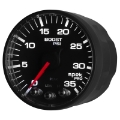 Picture of Autometer Spek-Pro Gauge Boost 2 1-16in 35psi Stepper Motor W-Peak & Warn Black-Black