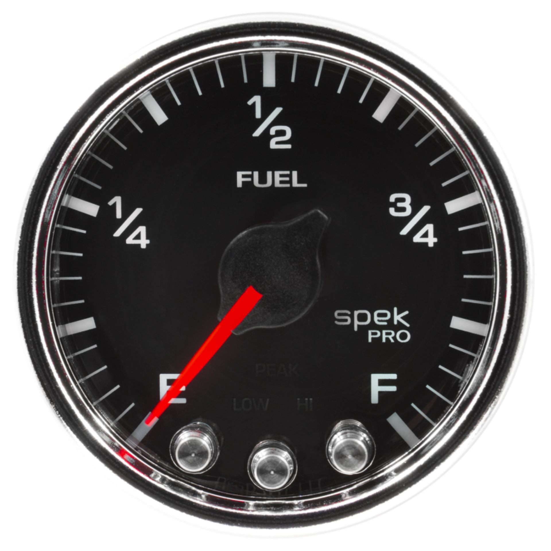 Picture of Autometer Spek-Pro Gauge Fuel Level 2 1-16in 0-270 Programmable Blk-Chrm
