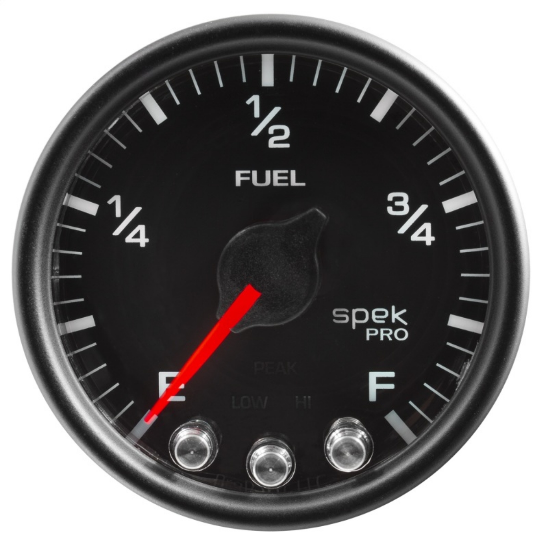 Picture of Autometer Spek-Pro Gauge Fuel Level 2 1-16in 0-270 Programmable Blk-Blk