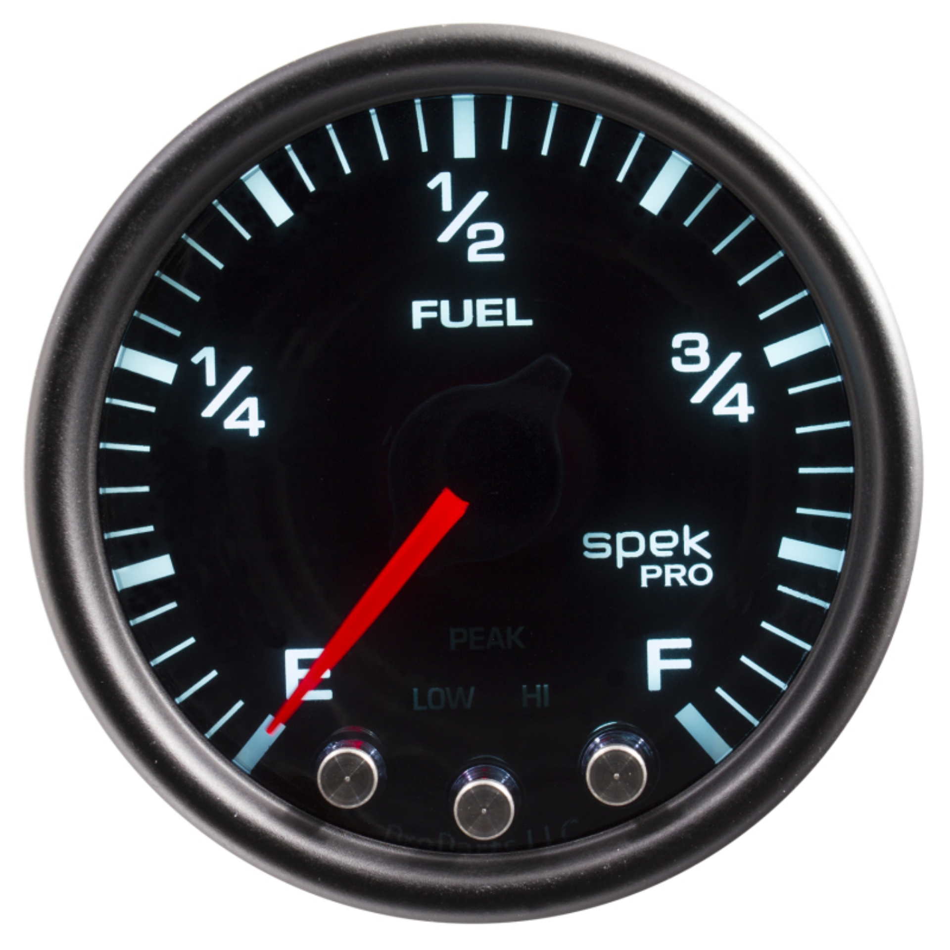Picture of Autometer Spek-Pro Gauge Fuel Level 2 1-16in 0-270 Programmable Blk-Smoke-Blk