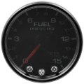 Picture of Autometer Spek-Pro Gauge Fuel Press 2 1-16in 15psi Stepper Motor W-Peak & Warn Blk-Smoke-Blk