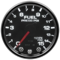Picture of Autometer Spek-Pro Gauge Fuel Press 2 1-16in 15psi Stepper Motor W-Peak & Warn Blk-Smoke-Blk