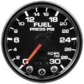 Picture of Autometer Spek-Pro Gauge Fuel Press 2 1-16in 30psi Stepper Motor W-Peak & Warn Blk-Blk
