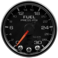 Picture of Autometer Spek-Pro Gauge Fuel Press 2 1-16in 30psi Stepper Motor W-Peak & Warn Blk-Blk