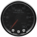 Picture of Autometer Spek-Pro Gauge Fuel Press 2 1-16in 30psi Stepper Motor W-Peak & Warn Blk-Smoke-Blk