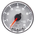 Picture of Autometer Spek-Pro Gauge Tach 2 1-16in 8K Rpm W- Shift Light & Peak Mem Slvr-Chrm