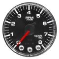 Picture of Autometer Spek-Pro Gauge Tach 2 1-16in 8K Rpm W- Shift Light & Peak Mem Blk-Chrm
