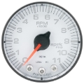 Picture of Autometer Spek-Pro Gauge Tach 2 1-16in 11K Rpm W- Shift Light & Peak Mem Wht-Blk