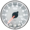 Picture of Autometer Spek-Pro Gauge Tach 2 1-16in 11K Rpm W- Shift Light & Peak Mem Slvr-Chrm