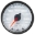 Picture of Autometer Spek-Pro Gauge Trans Temp 2 1-16in 300f Stepper Motor W-Peak & Warn Wht-Blk