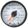 Picture of Autometer Spek-Pro Gauge Trans Temp 2 1-16in 300f Stepper Motor W-Peak & Warn Wht-Blk