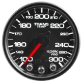Picture of Autometer Spek-Pro Gauge Trans Temp 2 1-16in 300f Stepper Motor W-Peak & Warn Blk-Blk
