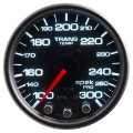 Picture of Autometer Spek-Pro Gauge Trans Temp 2 1-16in 300f Stepper Motor W-Peak & Warn Blk-Smoke-Blk