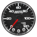 Picture of Autometer Spek-Pro Gauge Water Press 2 1-16in 120psi Stepper Motor W-Peak & Warn Blk-Chrm