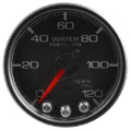 Picture of Autometer Spek-Pro Gauge Water Press 2 1-16in 120psi Stepper Motor W-Peak & Warn Blk-Blk