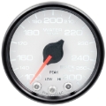 Picture of Autometer Spek-Pro Gauge Water Temp 2 1-16in 300f Stepper Motor W-Peak & Warn Wht-Blk