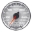 Picture of Autometer Spek-Pro Gauge Water Temp 2 1-16in 300f Stepper Motor W-Peak & Warn Slvr-Chrm