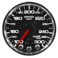 Picture of Autometer Spek-Pro Gauge Water Temp 2 1-16in 300f Stepper Motor W-Peak & Warn Blk-Chrm