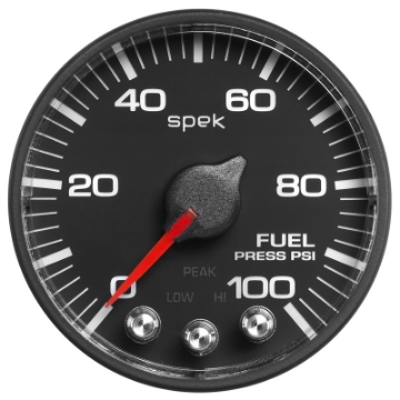 Picture of Autometer Spek-Pro - Nascar 2-1-16in Fuel Press 0- 100 psi Bfb Ecu