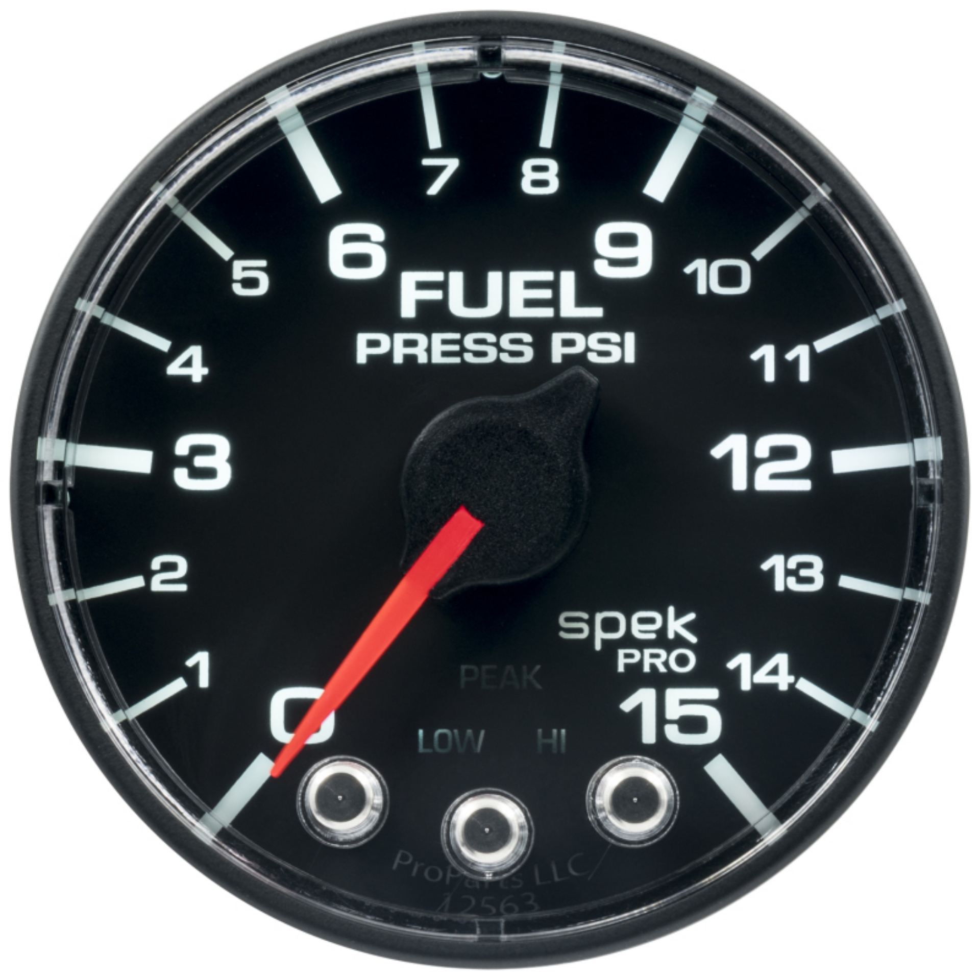 Picture of Autometer Spek-Pro - Nascar 2-1-16in Fuel Press 0-15 psi Bfb Ecu