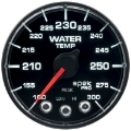 Picture of Autometer Spek-Pro - Nascar 2-1-16in Water Temp 100- 300F Bfb Ecu