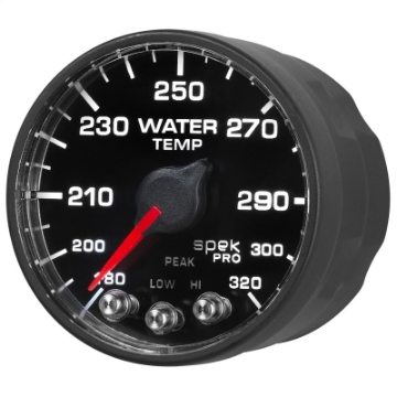 Picture of Autometer Spek-Pro - Nascar 2-1-16in Water Temp 180- 320F Bfb Ecu