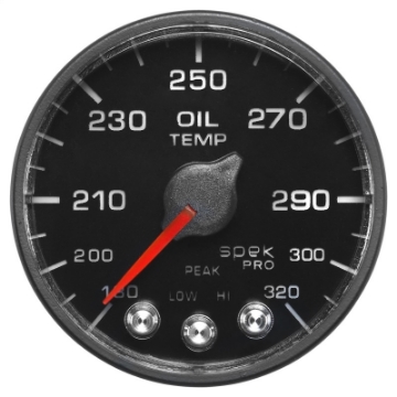 Picture of Autometer Spek-Pro - Nascar 2-1-16in Oil Temp 180- 320F Bfb Ecu