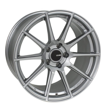 Picture of Enkei TS10 18x8 45mm Offset 5x100 Bolt Pattern 72-6mm Bore Dia Grey Wheel