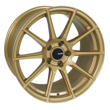 Picture of Enkei TS10 18x8 45mm Offset 5x100 Bolt Pattern 72-6mm Bore Dia Gold Wheel