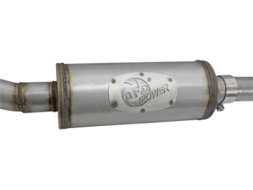 Picture of aFe Rebel Series CB 2-5in Dual Center Exit SS Exhaust w- Polish Tip 07-15 Jeep Wrangler 3-6L-3-8L V6