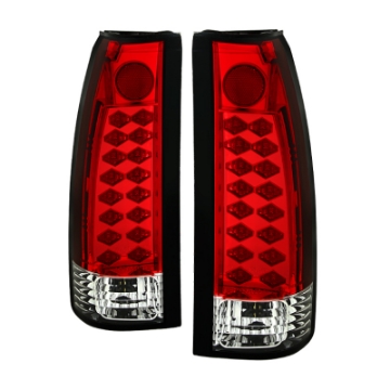 Picture of Spyder Chevy C-K Series 1500 88-98-Blazer 92-94 LED Tail Lights Red Clear ALT-YD-CCK88-LED-RC