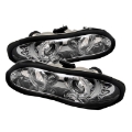 Picture of Spyder Chevy Camaro 98-02 Projector Headlights LED Halo LED Chrm - Low H1 PRO-YD-CCAM98-HL-C