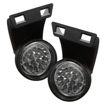 Picture of Spyder Dodge Ram 1500 94-01 LED Fog Lights w-swch  not fit the turbo diesel- Clear FL-LED-DRAM94-C