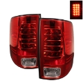 Picture of Spyder Dodge Ram 1500 09-14 LED Tail Lights Incandescent- Red Clear ALT-YD-DRAM09-LED-RC