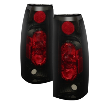 Picture of Spyder Chevy C-K Series 1500 88-98-GMC Sierra 88-98 G2 Euro Tail Lights Blk Smke ALT-YD-CCK88G2-BSM