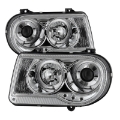 Picture of Spyder Chrysler 300C 05-10 Projector Headlights LED Halo LED Chrm Not Included PRO-YD-C300C-HL-C