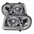 Picture of Spyder Chrysler 300C 05-10 Projector Headlights LED Halo LED Chrm Not Included PRO-YD-C300C-HL-C
