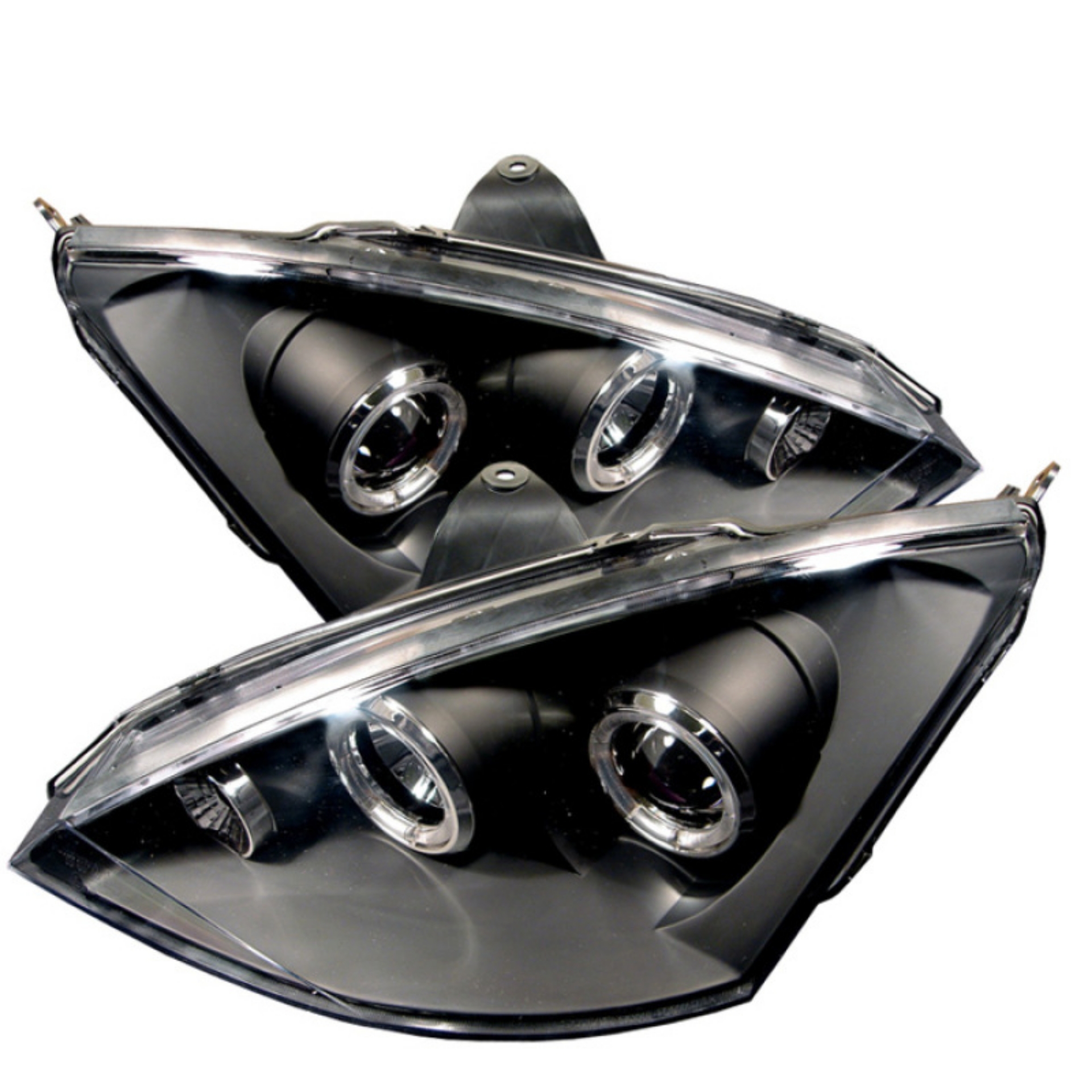 Picture of Spyder Ford Focus 00-04 Projector Headlights Do Not Fit SVT Model- LED Halo Blk PRO-YD-FF00-HL-BK