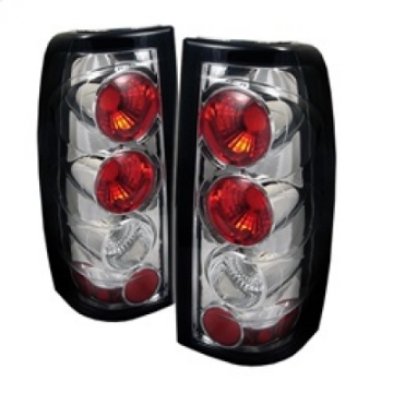 Picture of Spyder Chevy Silverado 1500 99-02 Euro Tail Lights G2 Version Chrm ALT-YD-CS99-G2-C