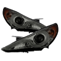 Picture of Spyder Hyundai Sonata 11-13 Projector Headlights- Light Bar DRL Chrm PRO-YD-HYSON11V2-LBDRL-SM