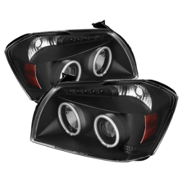 Picture of Spyder Dodge Magnum 05-07 Projector Headlights CCFL Halo LED Blk PRO-YD-DMAG05-CCFL-BK