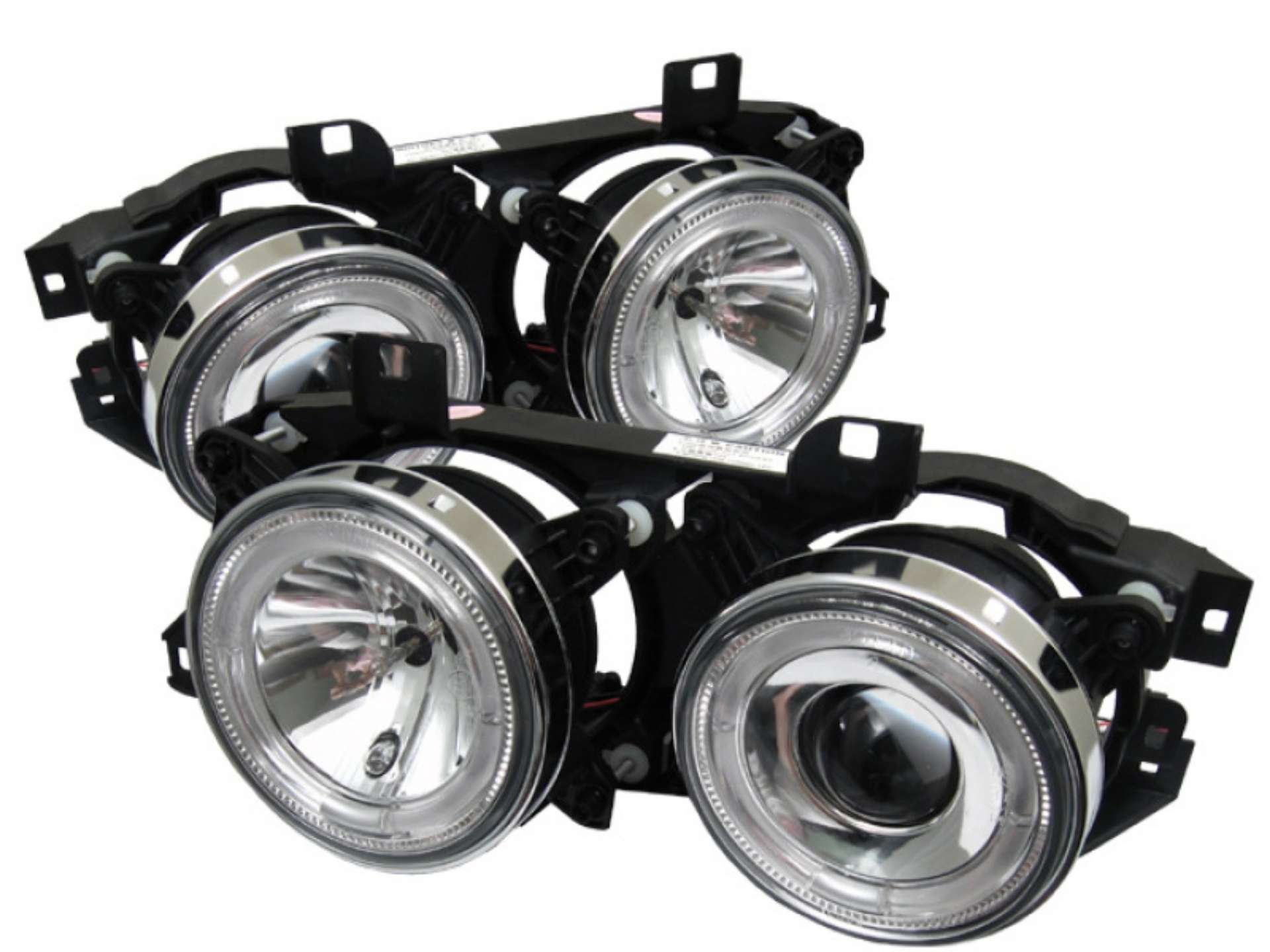 Picture of Spyder BMW E34 5-Series 89-94 Projector Headlights NO FIT 750 LED Halo Chrm PRO-YD-BMWE34-HL-C