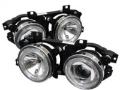 Picture of Spyder BMW E34 5-Series 89-94 Projector Headlights NO FIT 750 LED Halo Chrm PRO-YD-BMWE34-HL-C
