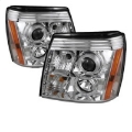 Picture of Spyder Cadillac Escalade 02-06 Projector Xenon-HID Model- LED Halo DRL Chrm PRO-YD-CE02-HID-DRL-C