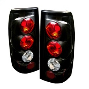 Picture of Spyder Chevy Silverado 1500 99-02 Euro Tail Lights G2 Version Blk ALT-YD-CS99-G2-BK