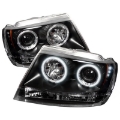 Picture of Spyder Jeep Grand Cherokee 99-04 Projector Headlights CCFL Halo LED Blk - PRO-YD-JGC99-CCFL-BK