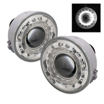 Picture of Spyder Ford F150 06-10 Halo Projector Fog Lights w-swch Clear FL-P-FF15006-HL
