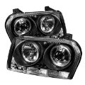 Picture of Spyder Chrysler 300 09-10 Projector Headlights LED Halo LED Blk Not Included PRO-YD-C309-HL-BK